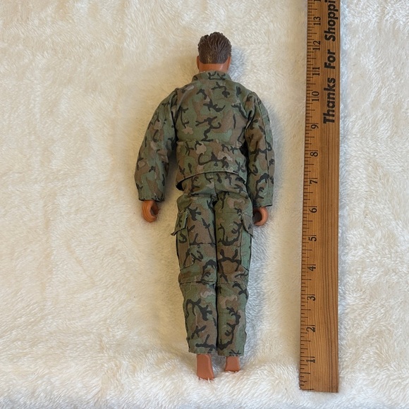 G.I. Joe 11.5" Action Man Max Steel Figure 1998 Doll Mattel Camo Outfit Vintage - Picture 3 of 7
